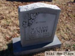 M. C. Lane Gentry