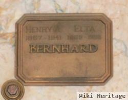 Henry A Bernhard