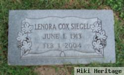 Lenora Cox Siegel