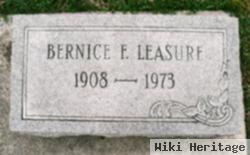 Bernice F Leasure