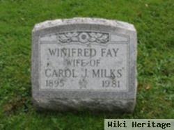 Winifred C Fay Milks