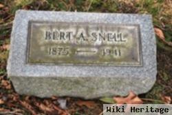 Herbert A "bert" Snell