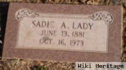 Sarah Almeda "sadie" Siegenthaler Bates