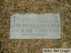 Anne Holmes Burns Cook