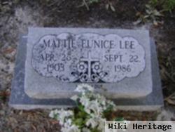 Mattie Eunice Pettey Lee