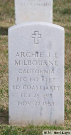 Archie J E Milbourne