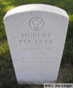 Sgt Hubert Pekarek