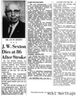 Dr Jay Wesley "j.w." Sexton