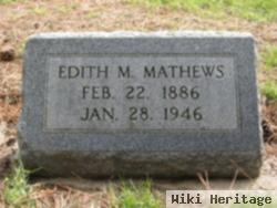 Edith M. Hunt Mathews