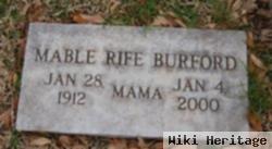 Mable Rife Burford