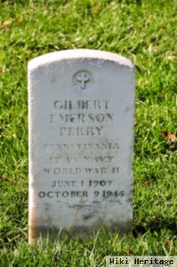 Lt Gilbert Emerson Perry