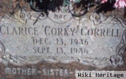 Clarice "corky" Lynn Correll