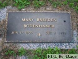 Mary Breeden Bodenhamer