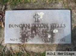 Duncan Dixon Wells