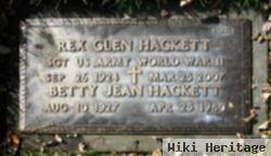 Sgt Rex Glen Hackett