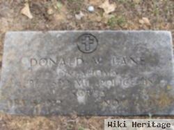 Donald W Lane