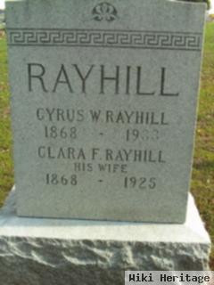 Clara F. Flowers Rayhill