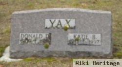 Donald D. Yax