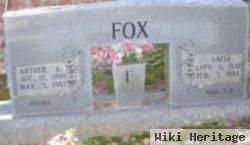 Arther A. Fox