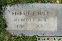 Kimball P Hall