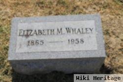 Elizabeth "lizzie" Miller Whaley