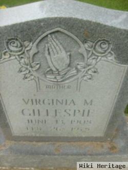 Virginia M. Gray Gillespie