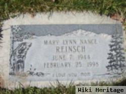 Mary Lynn Nance Reinsch