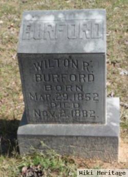 Wilton R. Burford