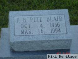 P. B. "pete" Blair