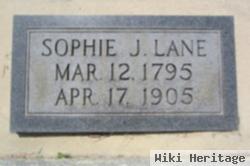 Sophie J. Lane