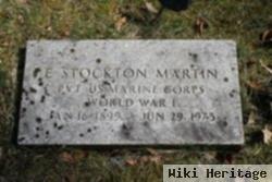 E Stockton Martin