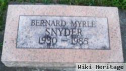 Bernard Myrle Snyder