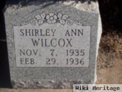 Shirley Ann Wilcox