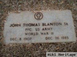 John Thomas Blanton, Sr