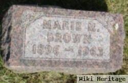 Marie M Brown