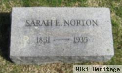 Sarah E Sprague Norton