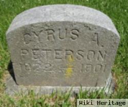 Cyrus A Peterson