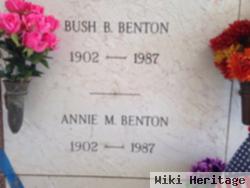 Annie M Benton