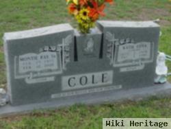 Montie Ray Cole, Sr