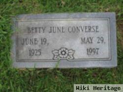 Betty June Converse