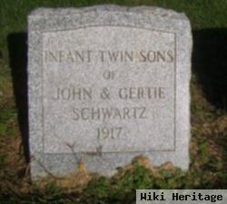 Infant Twin Sons Schwartz