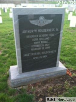 Bg Arthur William "bud" Holderness, Jr