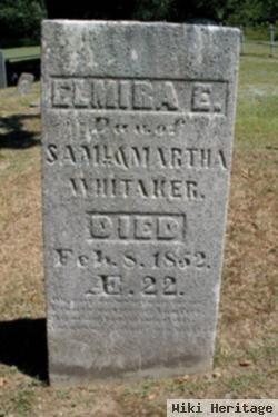 Elmira E Whitaker
