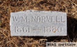 W M Norvell