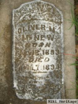 Oliver M Mcnew