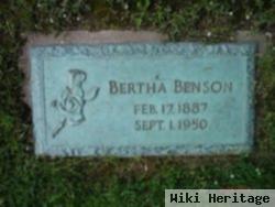 Bertha Clements Benson