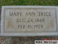 Mary Ann Mccarty Trice