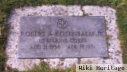Robert A Rosenbalm, Jr