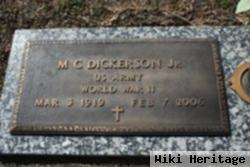 M C Dickerson, Jr