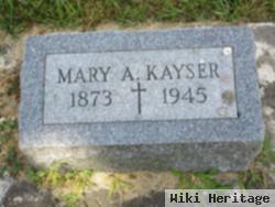Mary A Kayser